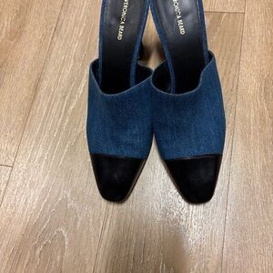 Veronica Bearrd Denim Mules 12M